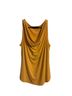 Tahari Solid Yellow Sleeveless Top Size M - photo 1