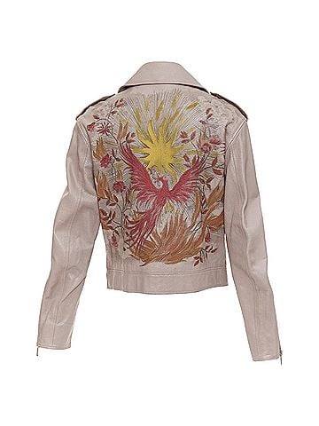 Christian Dior Christian Dior leather handpainted Phoenix jacket (view 1)