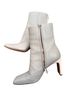 Sam Edelman 100% Leather Gray Ankle Boots Size 6 - photo 1