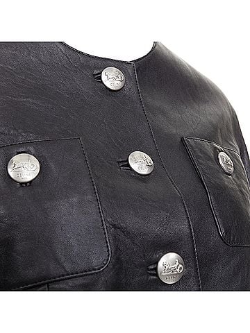 Céline Celine Hedi Slimane Chasseur lambskin jacket (view 2)