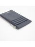Céline 100% Leather Blue Zip Compact Card Holder One size - photo 9
