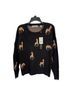 Catherine Malandrino Print Black Tan Casual Sweaters Size XL - photo 1
