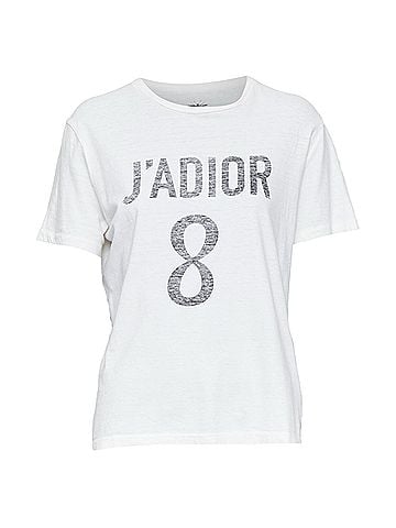 Christian Dior Dior J'Adior 8 printed logo bee logo tshirt (view 1)