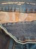 Chico's Solid Blue Denim Shorts Size 3 - photo 3