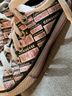 Converse Graphic Black Pink White Sneakers Size 6 - photo 3