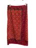 Sag Harbor 100% Polyester Floral Red Casual Skirt Size 10 - photo 1