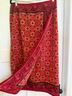 Sag Harbor 100% Polyester Floral Red Casual Skirt Size 10 - photo 3