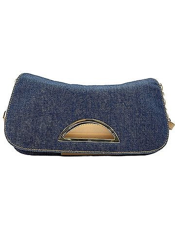 Christian Dior Christian Dior Maris Pearl Shoulder Bag, Navy (view 2)