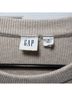 Gap 100% Cotton Stripes Tan White Pullover Sweater Size S - photo 3