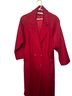 Capri 100% Wool Red Coat Size 12 - photo 1