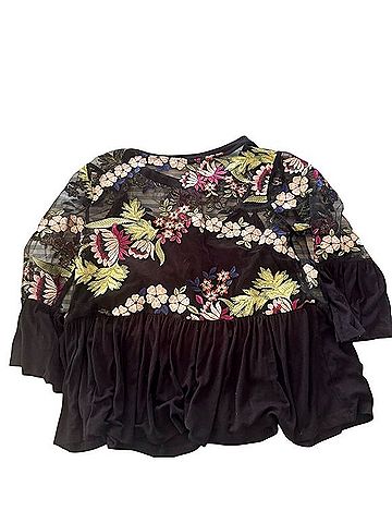 Anthropologie Eri + Ali 3/4 Sleeve Top (view 2)
