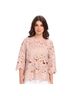Aryn K. 100% Polyester 100% Rayon Floral Pink Orange T-Shirt Size S - photo 1