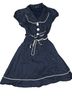 Ruby Rox Polka Dots Blue Casual Dress Size 11 - photo 1