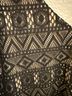 Bisou Bisou 100% Polyester Graphic Black Tan Casual Dress Size 14 - photo 4