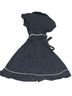 Ruby Rox Polka Dots Blue Casual Dress Size 11 - photo 2