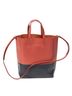Céline Red Small Bicolor Vertical Cabas Tote One size - photo 5