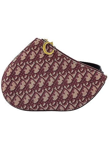 Christian Dior Christian Dior Trotter Shoulder Bag, Wine Red (view 2)
