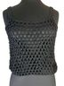 Travida 100% Cotton Solid Black Tank Top Size S - photo 1