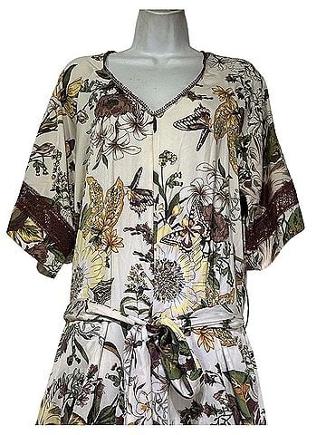 Anthropologie flora Romper (view 2)