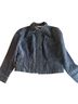 Chico's Black Denim Jacket Size 1 - photo 1
