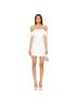 Amanda Uprichard 100% Polyester White Cocktail Dress Size S - photo 4