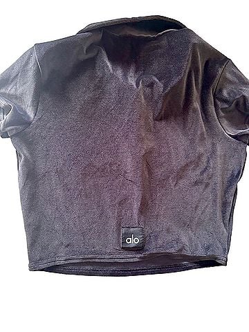 Alo Short Sleeve Button-Down Shirt (view 2)