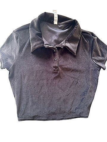 Alo Short Sleeve Button-Down Shirt (view 1)