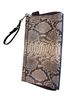 Coach Snake Print Multi Color Leather Clutch One size - photo 2