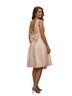 Soprano 100% Polyester Gold Cocktail Dress Size M - photo 1