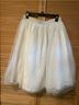 Bebe 100% Polyamide 100% Polyester White Casual Skirt Size L - photo 3