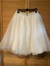 Bebe 100% Polyamide 100% Polyester White Casual Skirt Size L - photo 8