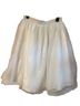 Bebe 100% Polyamide 100% Polyester White Casual Skirt Size L - photo 1