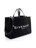 Givenchy 100% Leather Black Givenchy Canvas Logo Medium Shopper Tote One size - photo 3
