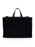 Givenchy 100% Leather Black Givenchy Canvas Logo Medium Shopper Tote One size - photo 4