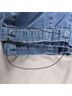 Free People Solid Blue Jeans Size 2 - photo 8