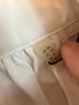 Elie Tahari Solid White Sleeveless Blouse Size M - photo 9