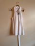 Elie Tahari Solid White Sleeveless Blouse Size M - photo 3
