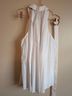 Elie Tahari Solid White Sleeveless Blouse Size M - photo 6