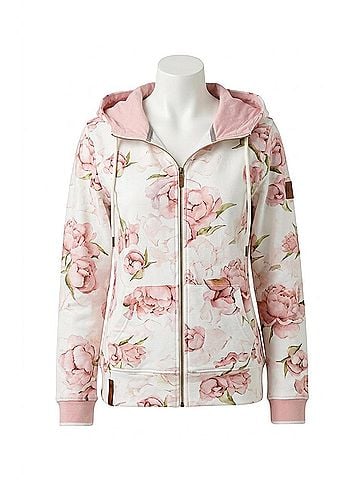 Ampersand Ave Fullzip Sweatshirt in Happily Ever After (view 1)