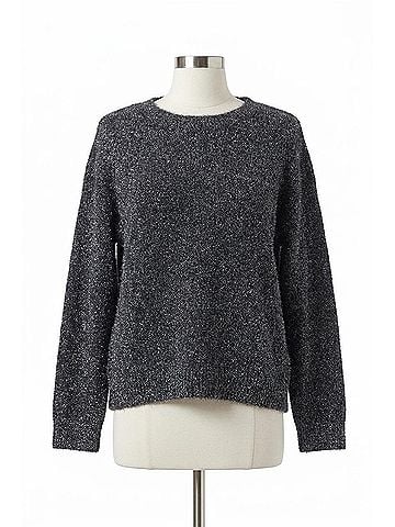 Another Love Ashley Metallic Sweater in Silver Nightfall (view 1)