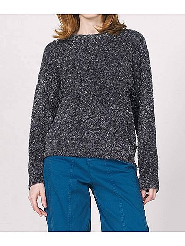 Another Love Ashley Metallic Sweater in Silver Nightfall (view 2)