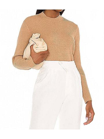 Astr Prescott Sweater in Camel (view 2)