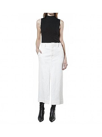 Enza Costa Silk Layering Mockneck Sweater in Black (view 2)