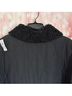 Old Navy 100% Nylon 100% Polyester 100% Recycled Polyester Solid Black Coat Size L - photo 9