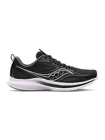 Saucony Women's Kinvara 13 Running Shoes in Black/Silver (view 1)