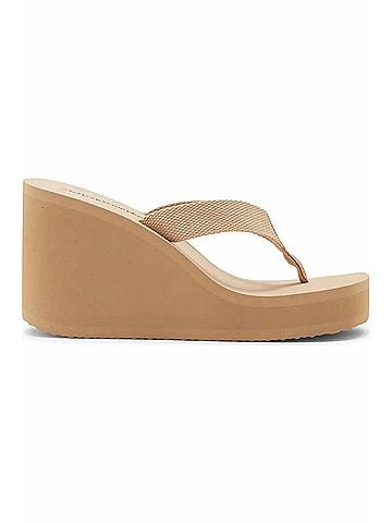 Jeffrey Campbell Women's Astria 2 Wedge Sandals in Beige (view 1)