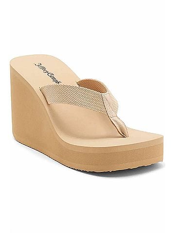 Jeffrey Campbell Women's Astria 2 Wedge Sandals in Beige (view 2)