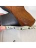 BOC 100% Leather Tan Ankle Boots Size 7 1/2 - photo 3
