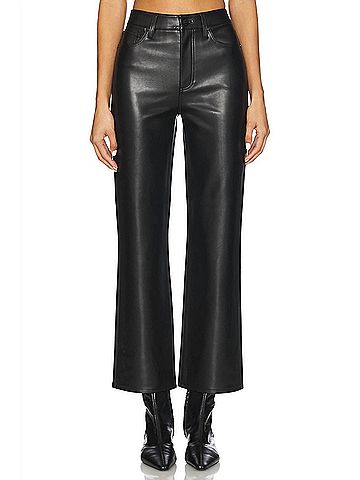 Pistola Ally High Rise Ankle Boot Pants in Onyx (view 2)