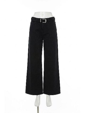 Pistola Jasmine High-Rise Wide-Leg Trouser in Black (view 1)